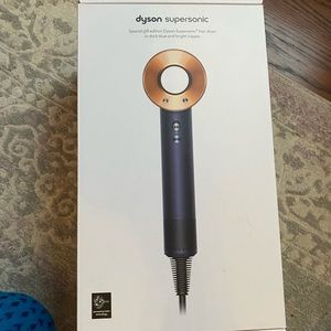 BRAND NEW UNOPENED DYSON HAIR DRYER NAVY BLUE COPPER LIMITED EDITION